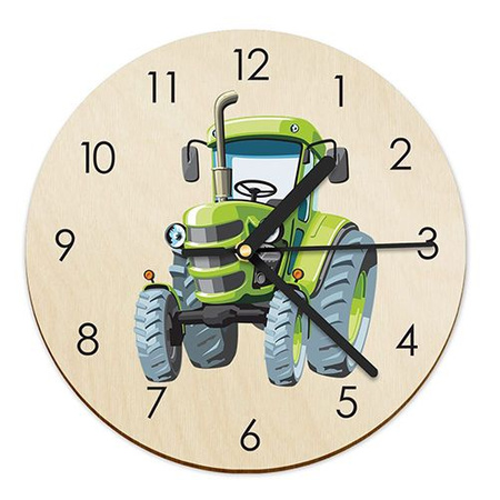 WOODEN WALL CLOCK FOR CHILDREN