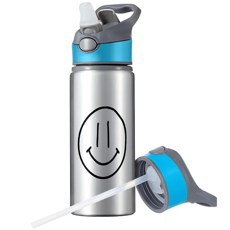 MUG SPORTS BOTTLE WATER BOTTLE WITH STRAW WITH HANDLE SURVIVAL 