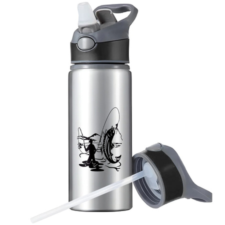 MUG SPORTS BOTTLE WATER BOTTLE WITH STRAW WITH HANDLE SURVIVAL 