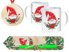 BASKET GIFT SET FOR SANTA'S DAY CHRISTMAS GIFT CHRISTMAS TREE CHRISTMAS BOX