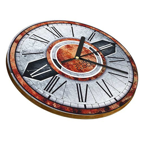 WALL CLOCK WOODEN IRON