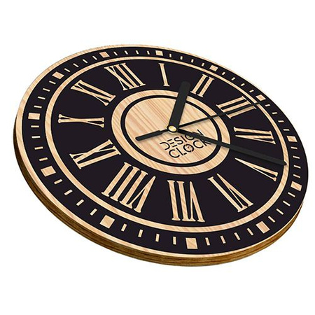 WALL CLOCK, WOODEN LOFT, MODERN