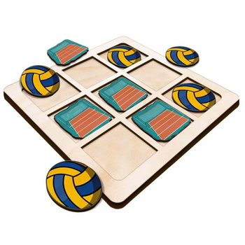 TIC TACK TOE GAME BALL AND GOAL