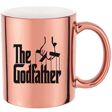 THE GODFATHER pink mirror mug