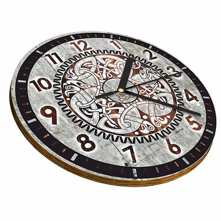  WALL CLOCK WOODEN CONCRETE