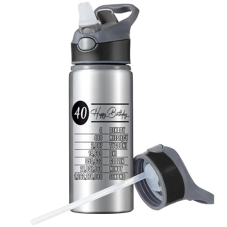 MUG SPORTS BOTTLE WATER BOTTLE WITH STRAW WITH HANDLE SURVIVAL 