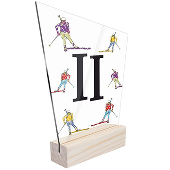 2nd place Sports statuette biathlon for a biathlete