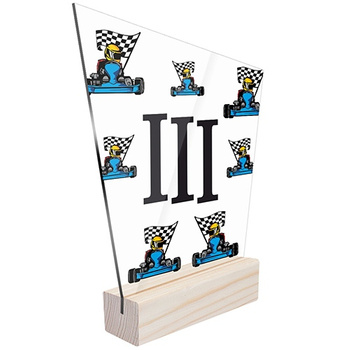 3rd place Sports statuette go-karts
