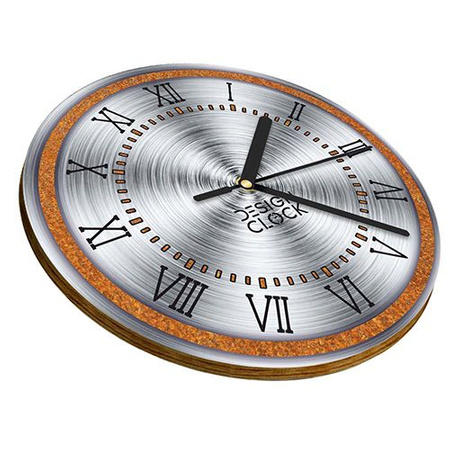 WALL CLOCK WOODEN IRON