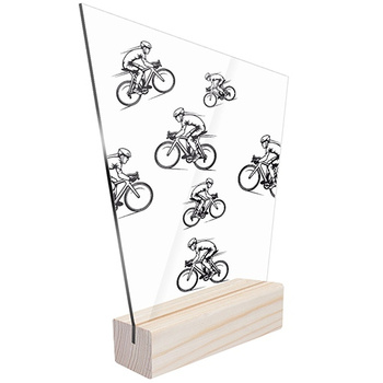 Sports statuette cycling for a cyclist