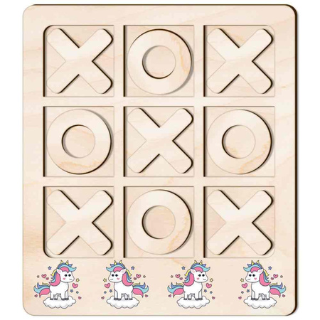 TIC TACK TOE GAME UNICORN