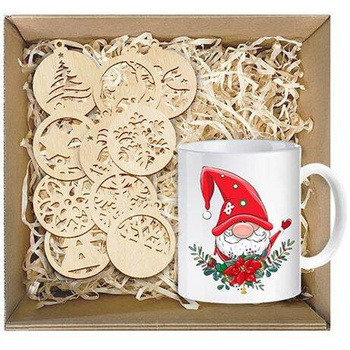 BASKET GIFT SET FOR SANTA'S DAY CHRISTMAS GIFT CHRISTMAS TREE CHRISTMAS BOX