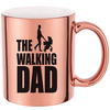 THE WALKING DAD pink mirror mug