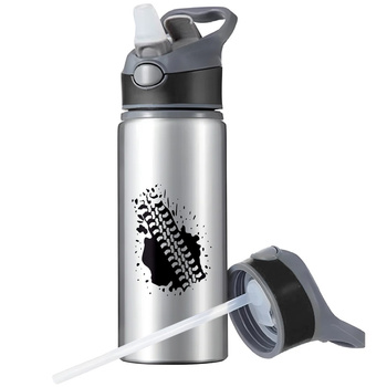 MUG SPORTS BOTTLE WATER BOTTLE WITH STRAW WITH HANDLE SURVIVAL