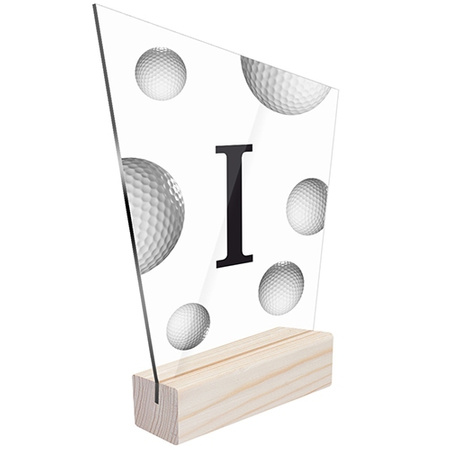 1 miejsce Statuetka sportowa golf dla golfisty 