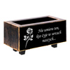FLOWER POT FOR GRAVE ALL SAINTS CEMETERY HEART CROSS CANDLE