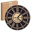 WALL CLOCK, WOODEN LOFT, MODERN