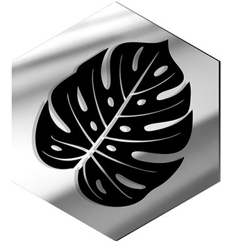 MIRROR DECORATIVE PANEL FOR THE WALL HEXAGON