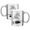 MUG FOR A LONG JUMP COMPETITOR