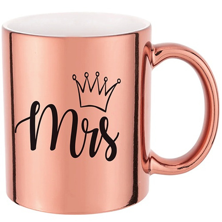 FISHING pink mirror mug