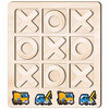 TIC TACK TOE GAME CONCRETE MIXER AND CRANE