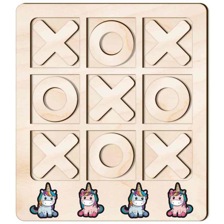 TIC TACK TOE GAME UNICORN