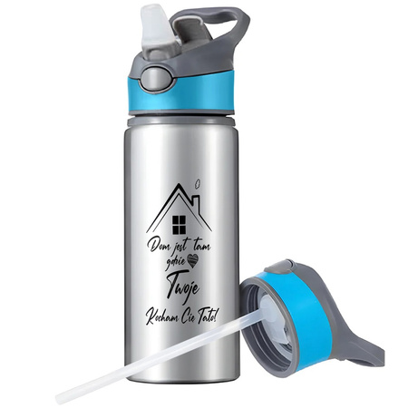 MUG SPORTS BOTTLE WATER BOTTLE WITH STRAW WITH HANDLE SURVIVAL 