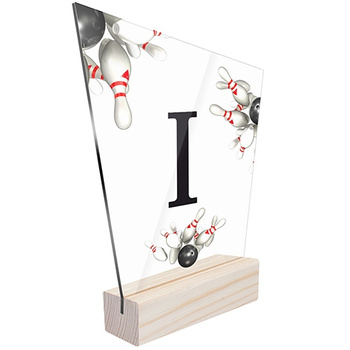 1 miejsce Statuetka sportowa bowling kręgle