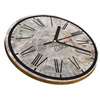  WALL CLOCK WOODEN CONCRETE