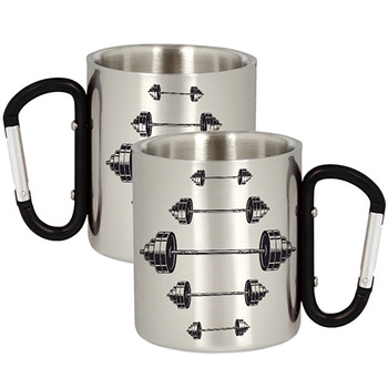 METAL MUG FOR WEIGHT LIFTING COMPETITORS