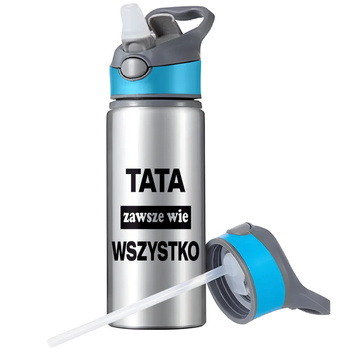 KUBEK BIDON SPORTOWY BUTELKA NA WODĘ SŁOMKĄ UCHWYTEM SURVIVAL