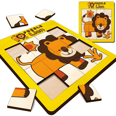 UKŁADANKA LOGICZNA PUZZLE