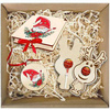 BASKET GIFT SET FOR SANTA'S DAY CHRISTMAS GIFT CHRISTMAS TREE CHRISTMAS BOX