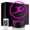  LED NIGHT LAMP ATHLETICS 3D + REMOTE