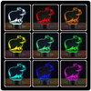  LED CAPYBARA ANIMAL NIGHT LAMP + REMOTE