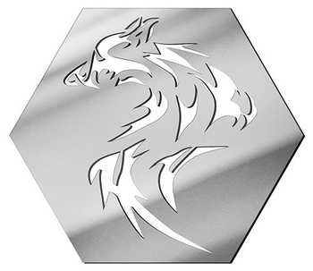 MIRROR DECORATIVE PANEL FOR THE WALL HEXAGON