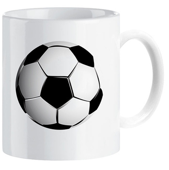 Football sports mug for a footballer