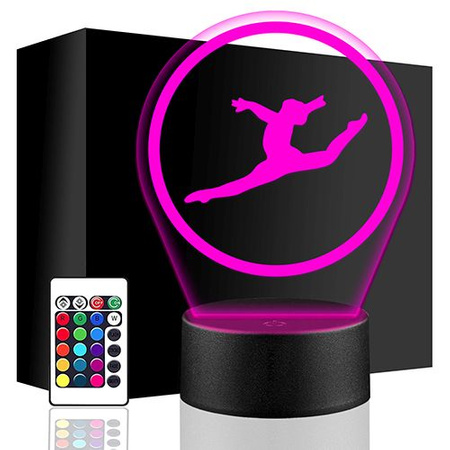  LED NIGHT LAMP ATHLETICS 3D + REMOTE