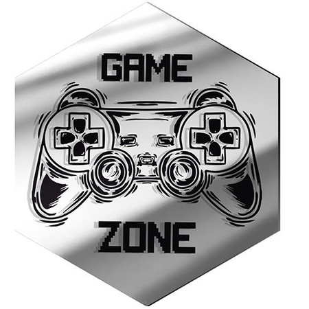  MIRROR DECORATIVE PANEL FOR THE WALL HEXAGON 