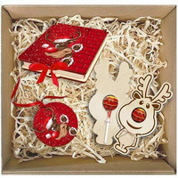 BASKET GIFT SET FOR SANTA'S DAY CHRISTMAS GIFT CHRISTMAS TREE CHRISTMAS BOX