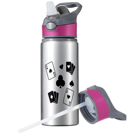 MUG SPORTS BOTTLE WATER BOTTLE WITH STRAW WITH HANDLE SURVIVAL 