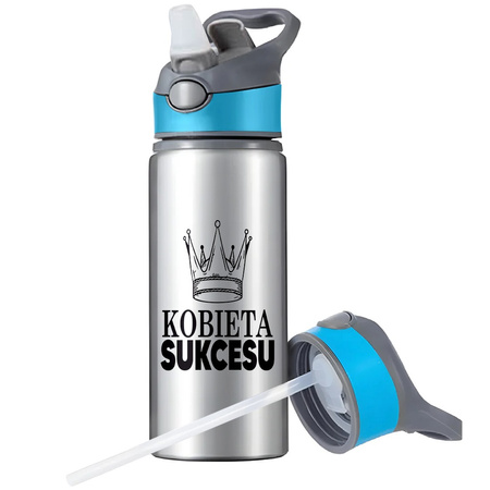 MUG SPORTS BOTTLE WATER BOTTLE WITH STRAW WITH HANDLE SURVIVAL 