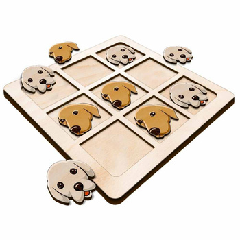 TIC TACK TOE GAME DOG