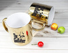 THE GODFATHER gold mirror mug