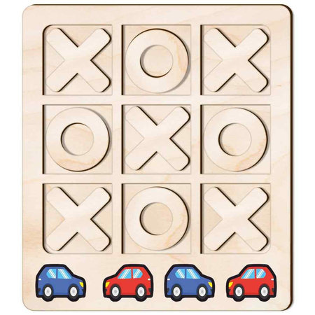TIC TACK TOE GAME CAR