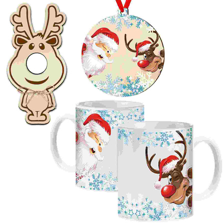 BASKET GIFT SET FOR SANTA'S DAY CHRISTMAS GIFT CHRISTMAS TREE CHRISTMAS BOX