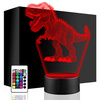 LED NIGHT LAMP DINOSAUR T-REX 3D + REMOTE