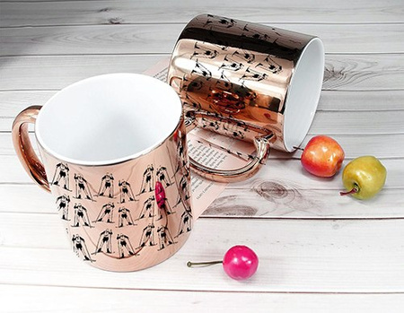 CROSS-COUNTRY SKIING MUG FOR CROSS-SKI RUNNERS