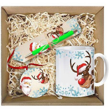 BASKET GIFT SET FOR SANTA'S DAY CHRISTMAS GIFT CHRISTMAS TREE CHRISTMAS BOX