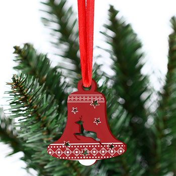 Acrylic bauble for the Christmas tree